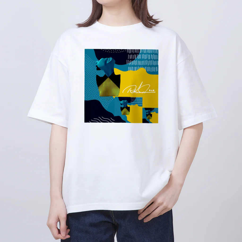 BobkachieeLennonのアフロスタイル オーバーサイズTシャツ