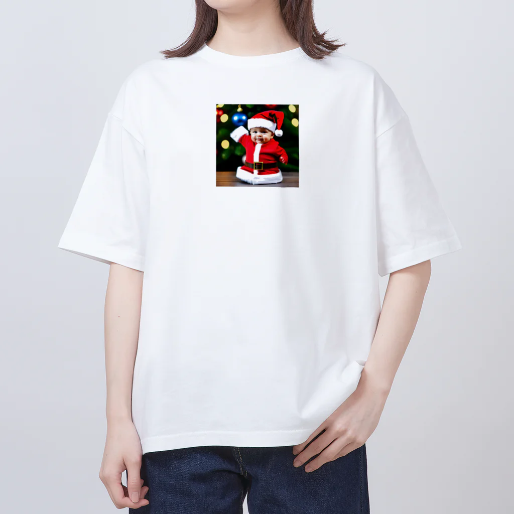 voice_magicianの可愛いサンタさんグッズ Oversized T-Shirt