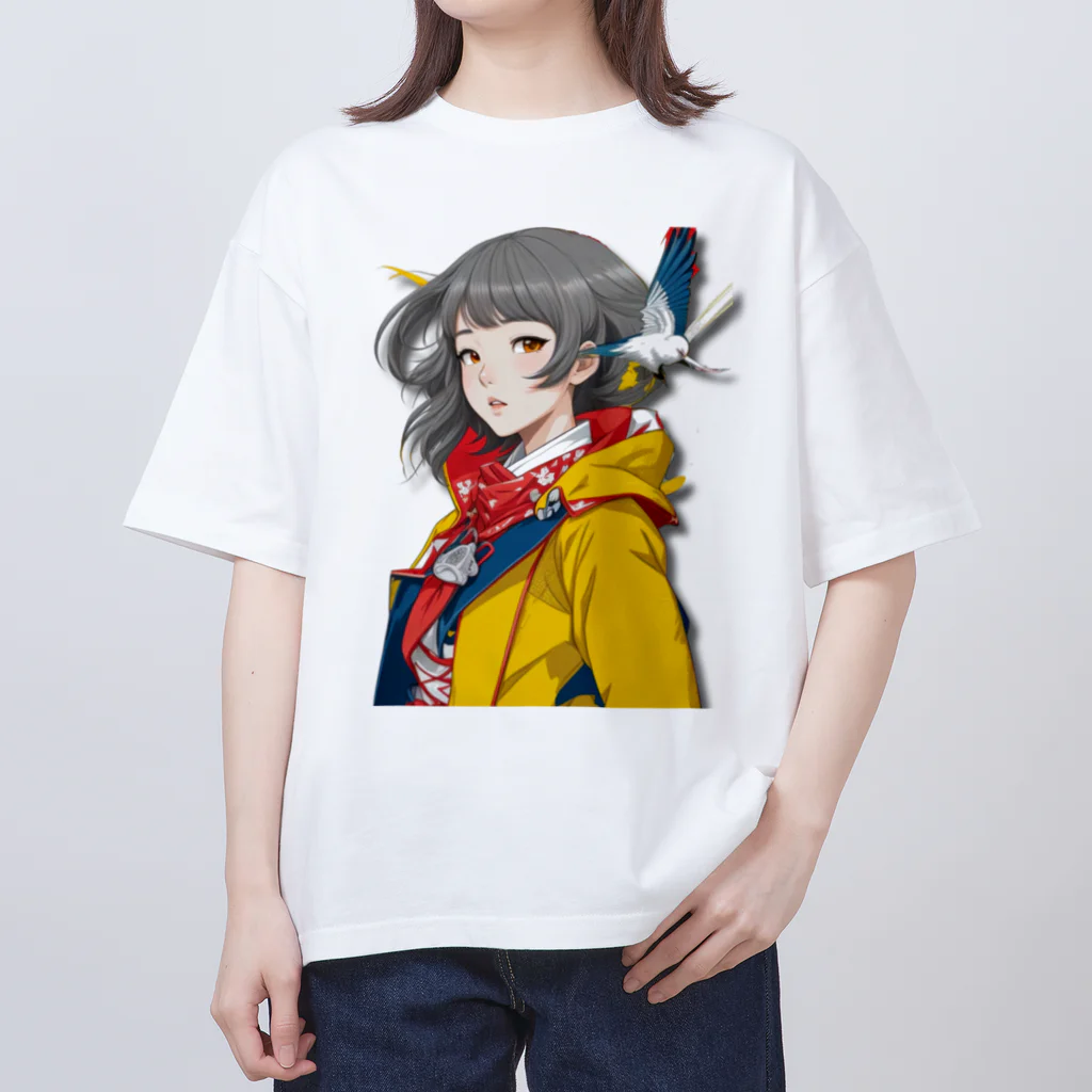 大正レトロJYOSIの大正レトロJYOSI　レイナ Oversized T-Shirt