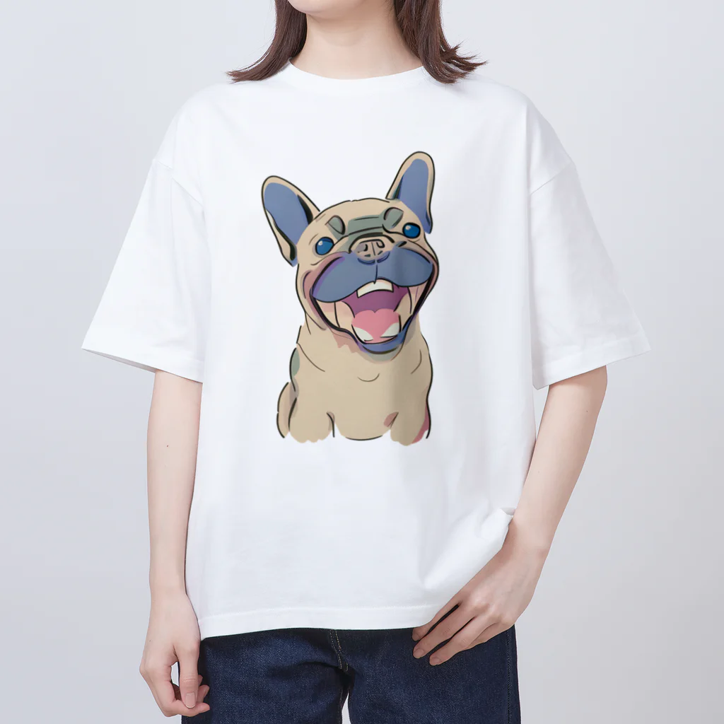 buruburuのハッピー ルーくん Oversized T-Shirt