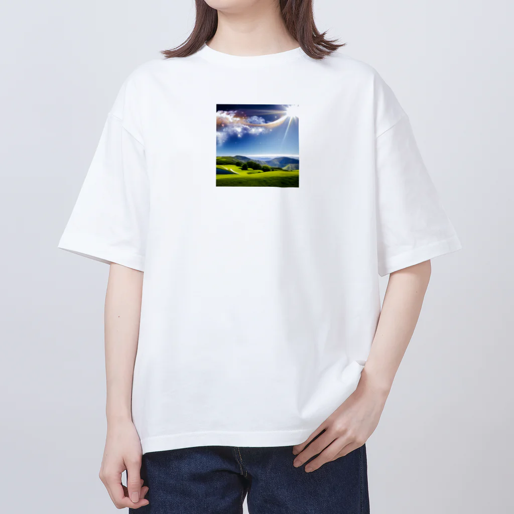 ohba1223の風景　幻想的 Oversized T-Shirt