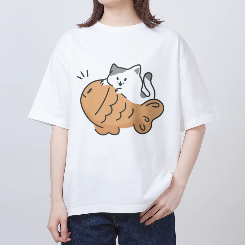 RabbitHouseの乗ってるよたいやきくん！ Oversized T-Shirt