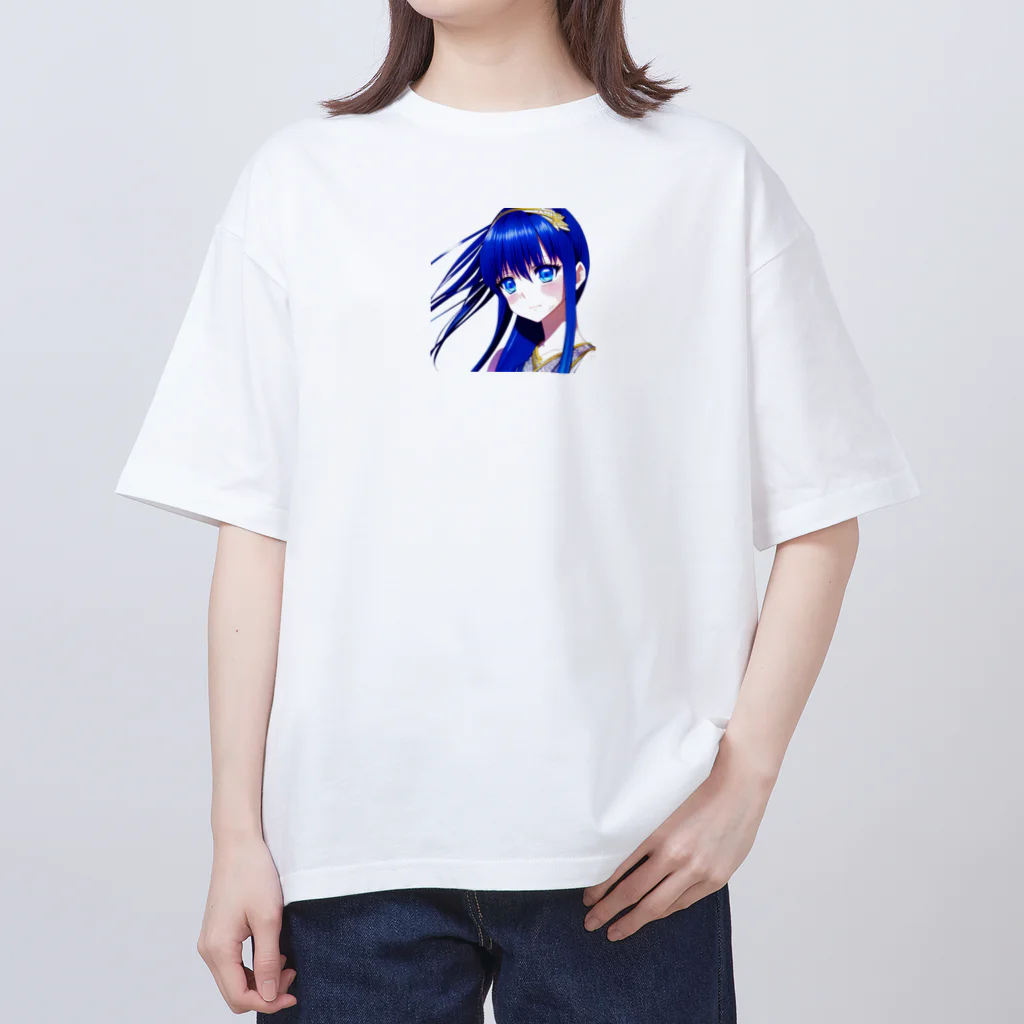 the blue seasonのあおい オーバーサイズTシャツ