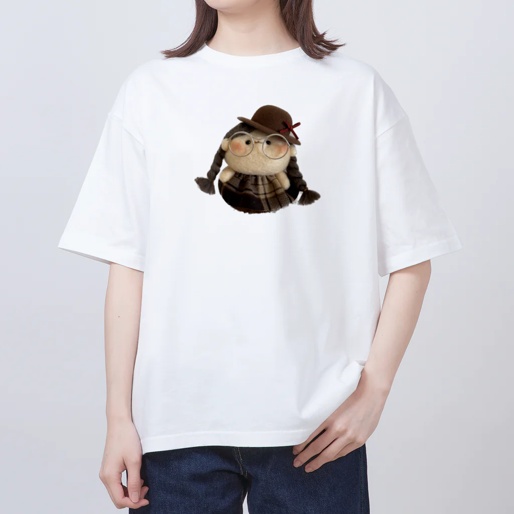 puni＊punikoのぷに仔ちゃん autumn ver. Oversized T-Shirt