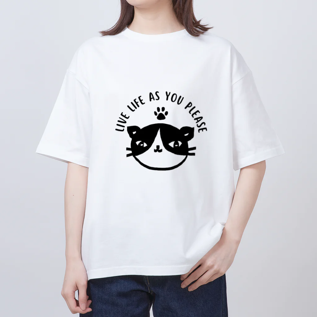 びみょかわアニマルのツンデレかのこさん オーバーサイズTシャツ