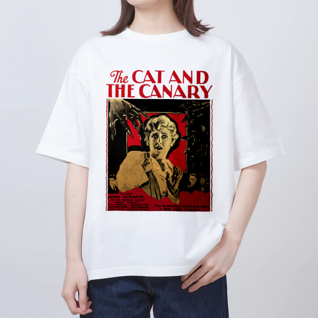 Saza-nami Antique designのTHE CAT AND THE CANARY オーバーサイズTシャツ