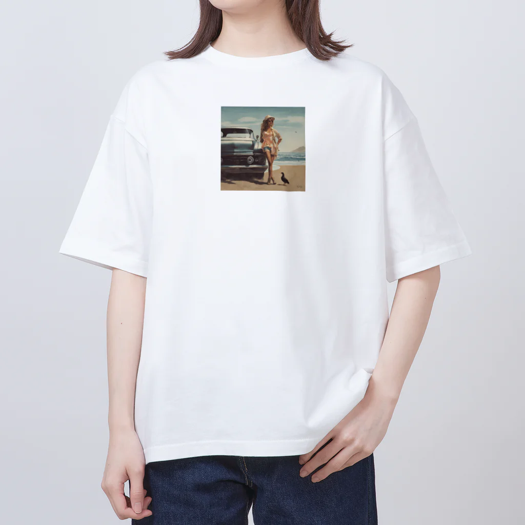 select shopの西海岸スタイル Oversized T-Shirt