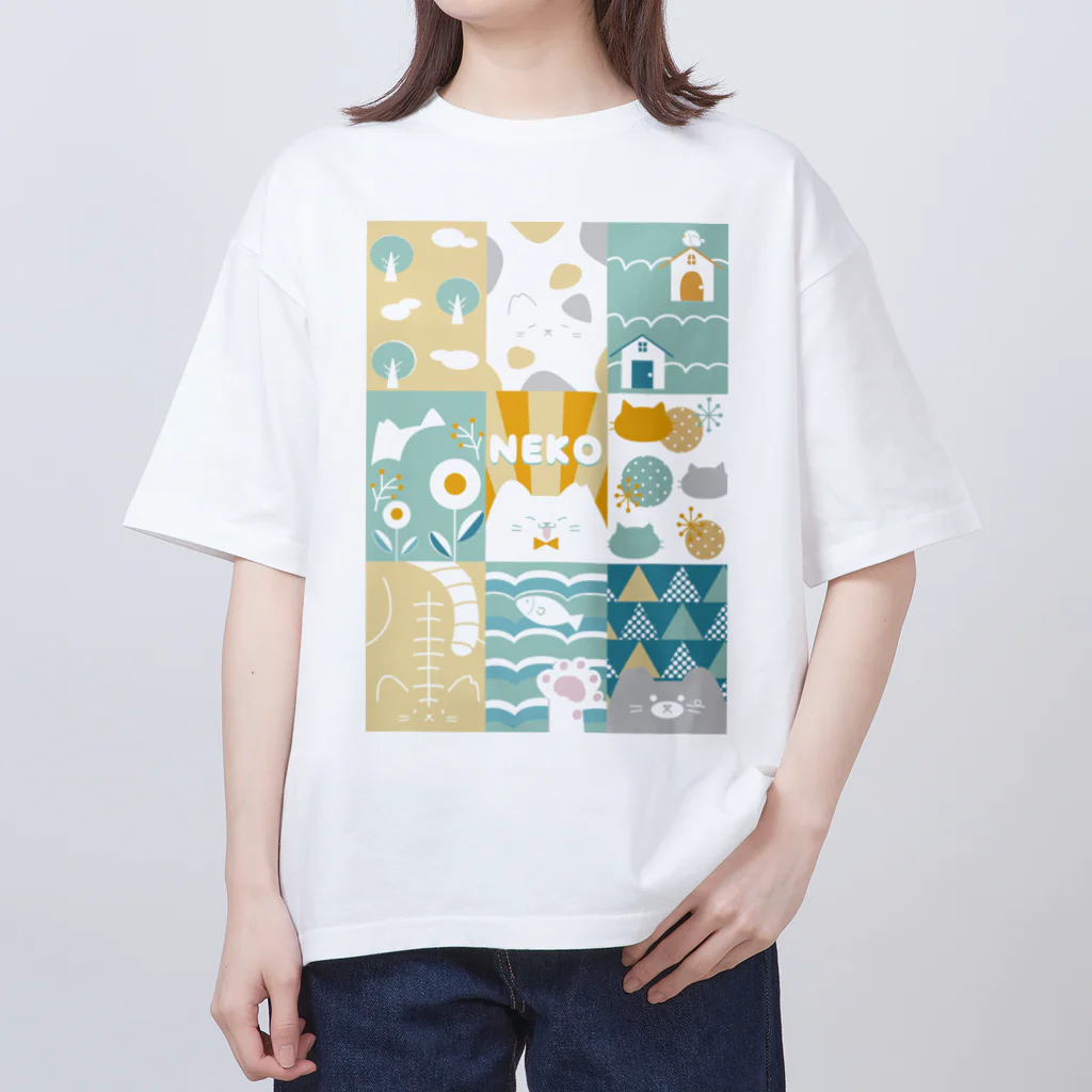 松本まもるのNEKO！ オーバーサイズTシャツ