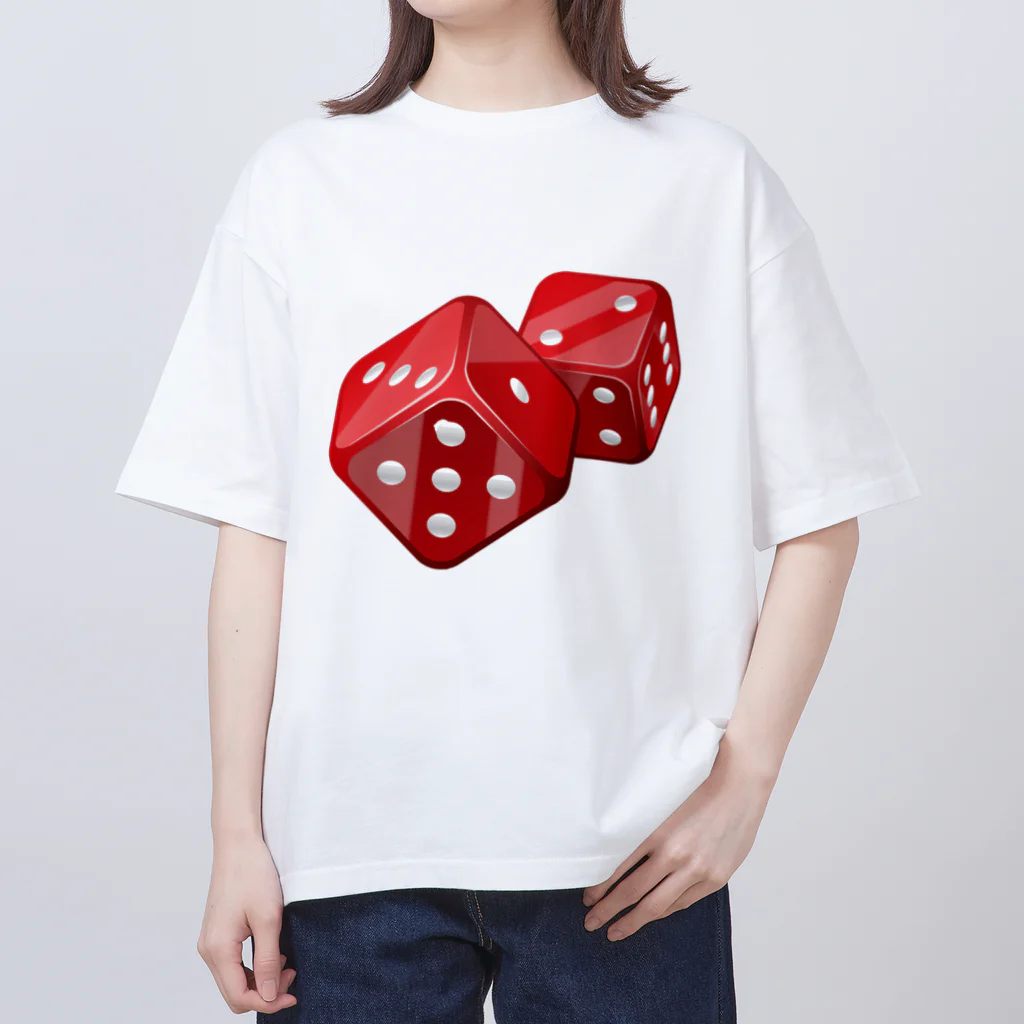 COOL&SIMPLEのRed Dice Oversized T-Shirt