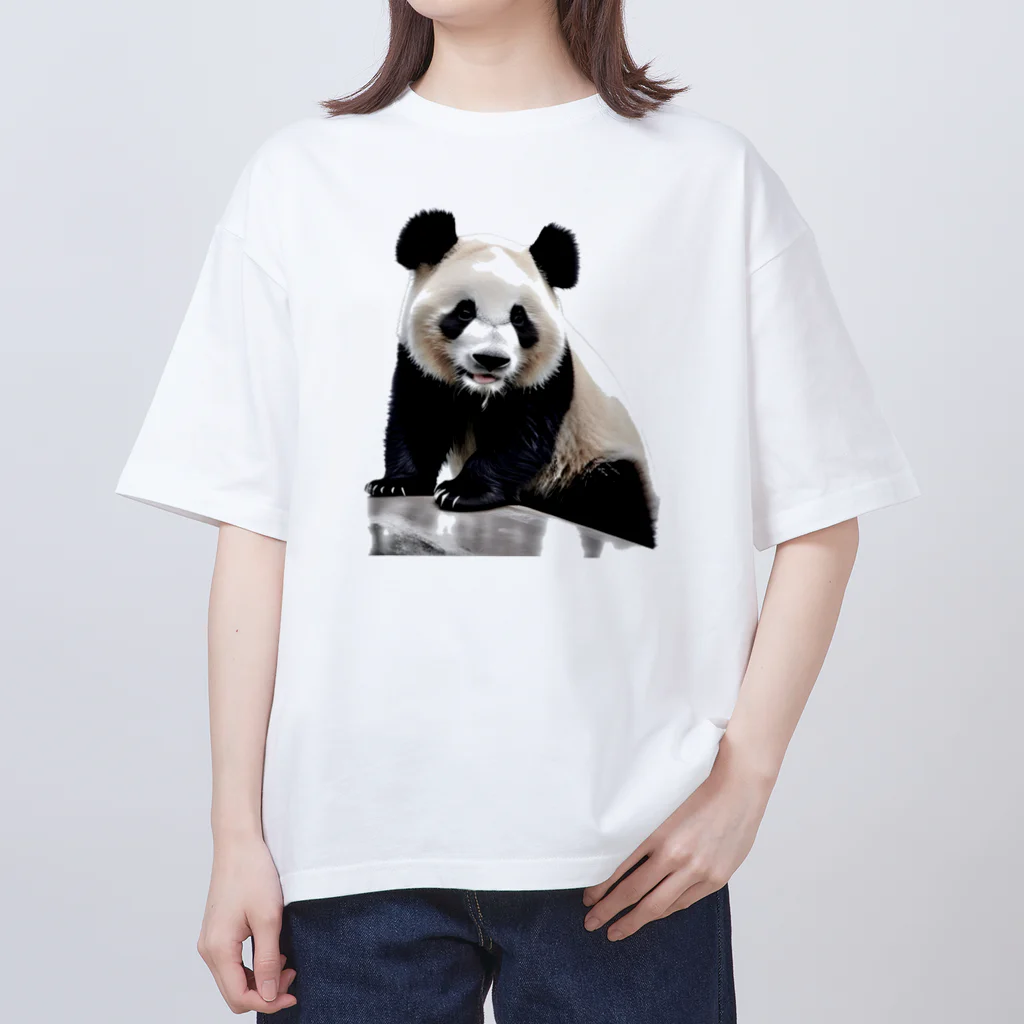 パンダリアンのパンダグッズ🐼 Oversized T-Shirt