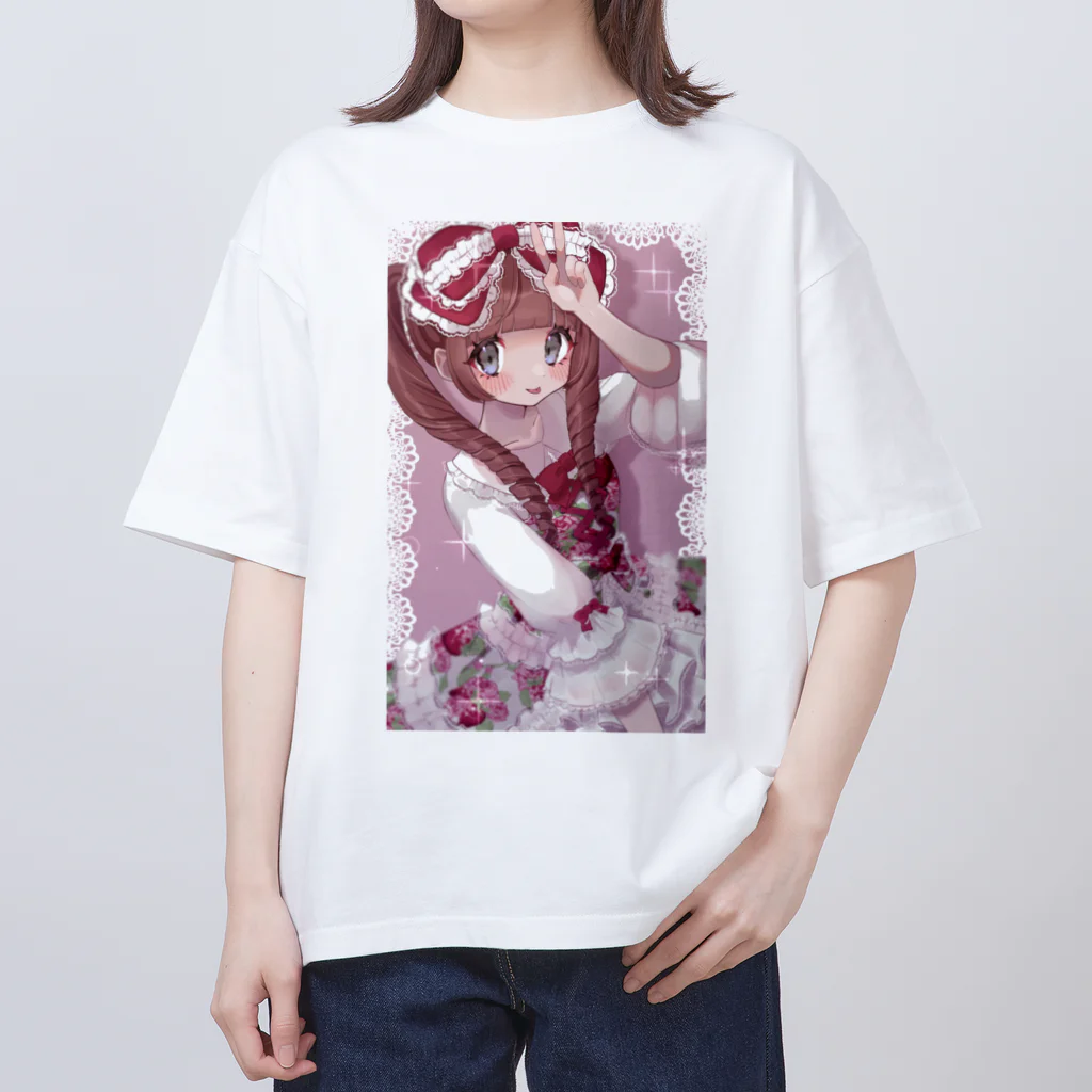 ひめ⸜🎀⸝のｼﾛﾐ様コラボ オーバーサイズTシャツ