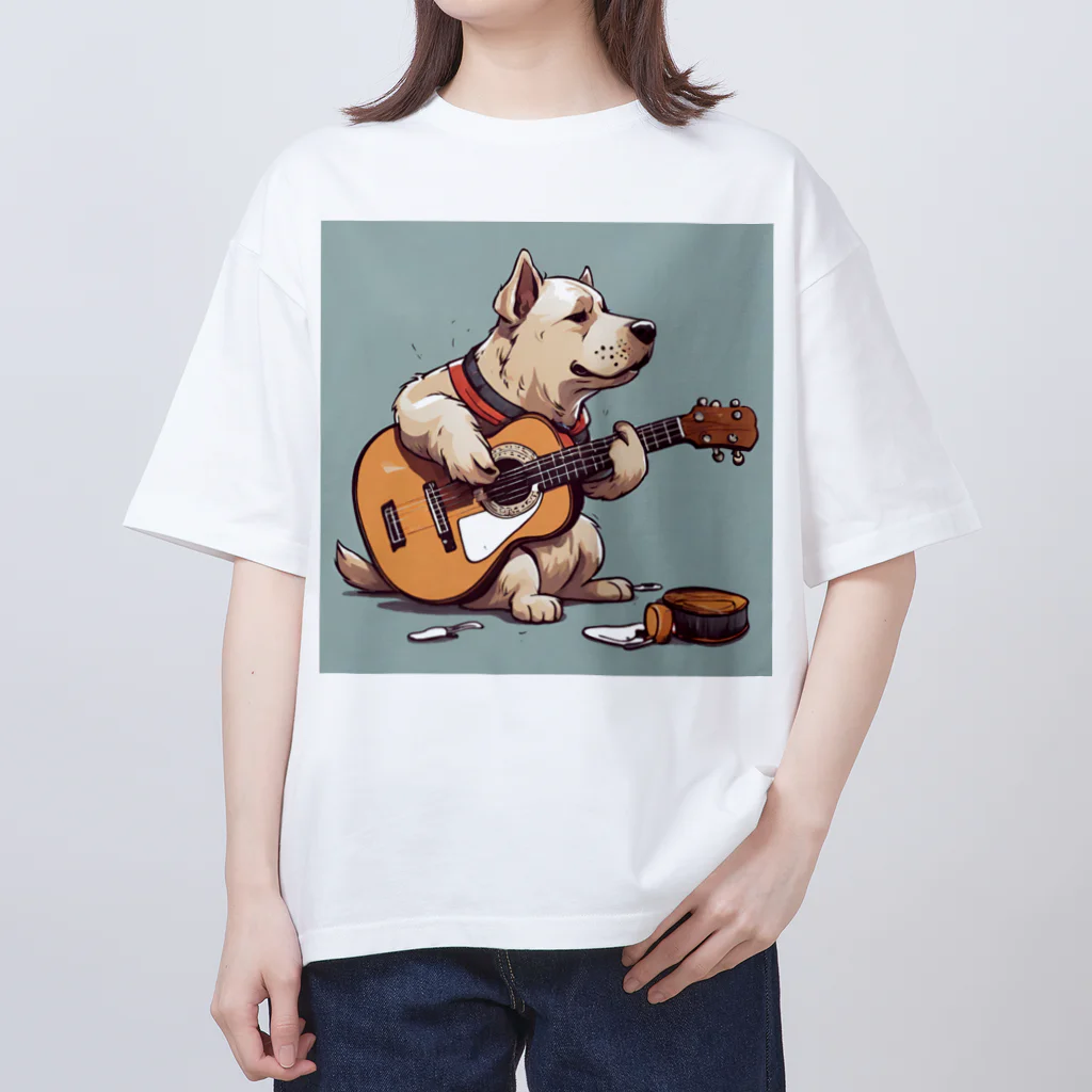 Sing Together のギタわん Oversized T-Shirt
