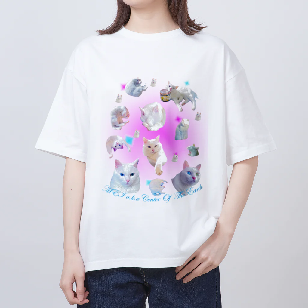 little meiのMEI a.k.a Center of the Earth  Oversized T-Shirt