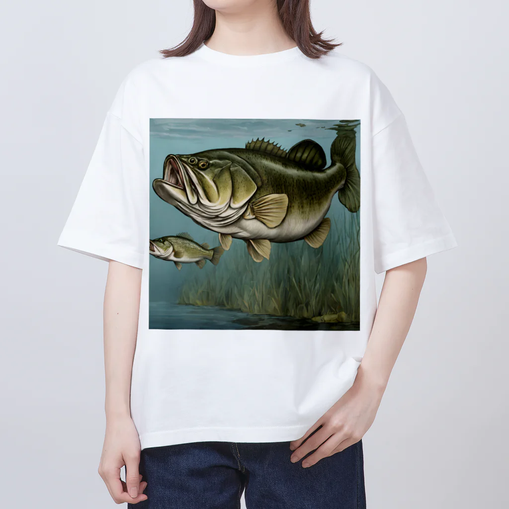 yuu1994 fishingのyuu1994fishing オーバーサイズTシャツ