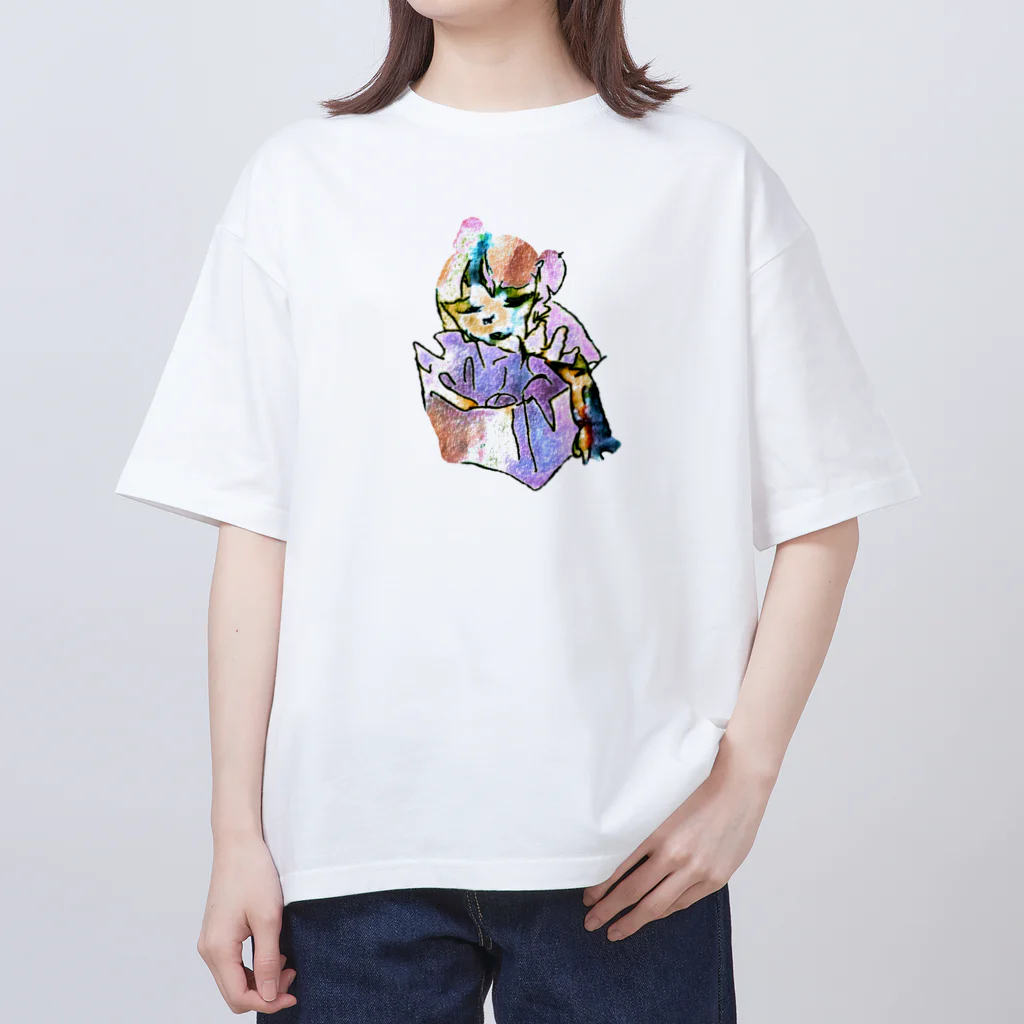 🍩tarojiro(たろじろ) shop🍩の飼いたいけど飼えない Oversized T-Shirt