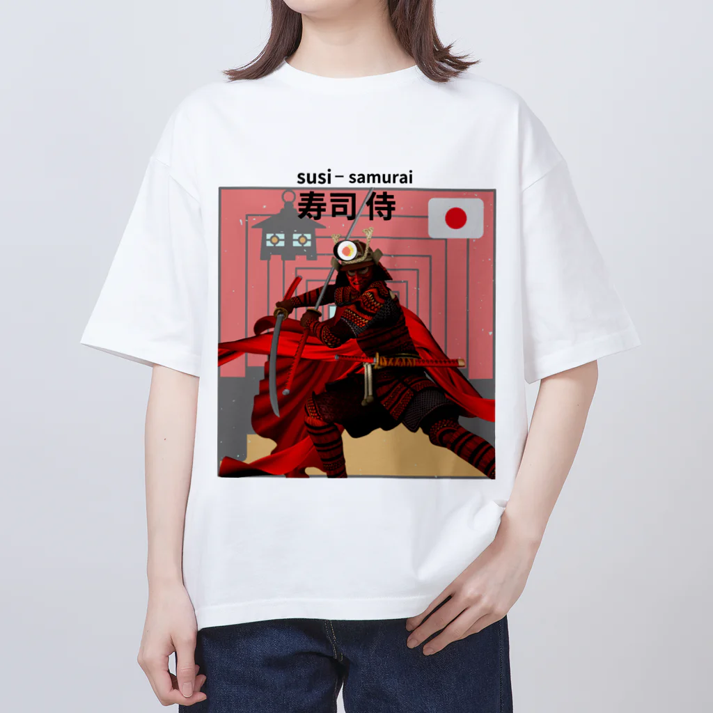 Dosukoi9565のsusi-samurai Oversized T-Shirt