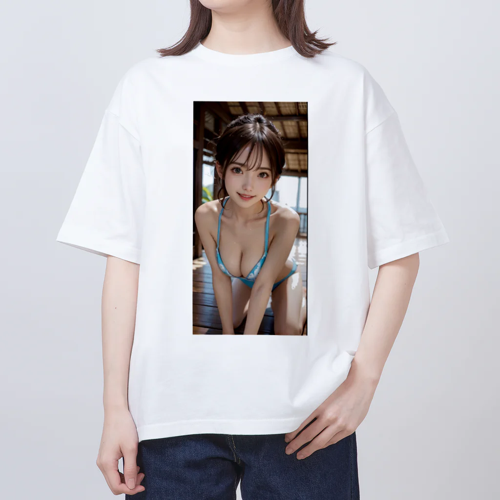 RGセクシーガールの巨乳美少女 Oversized T-Shirt