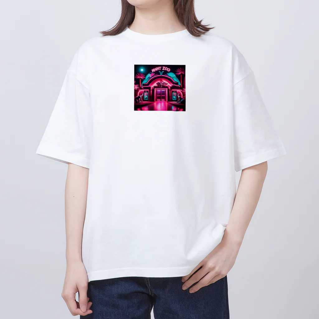 aitomo0115のナイトズー オーバーサイズTシャツ