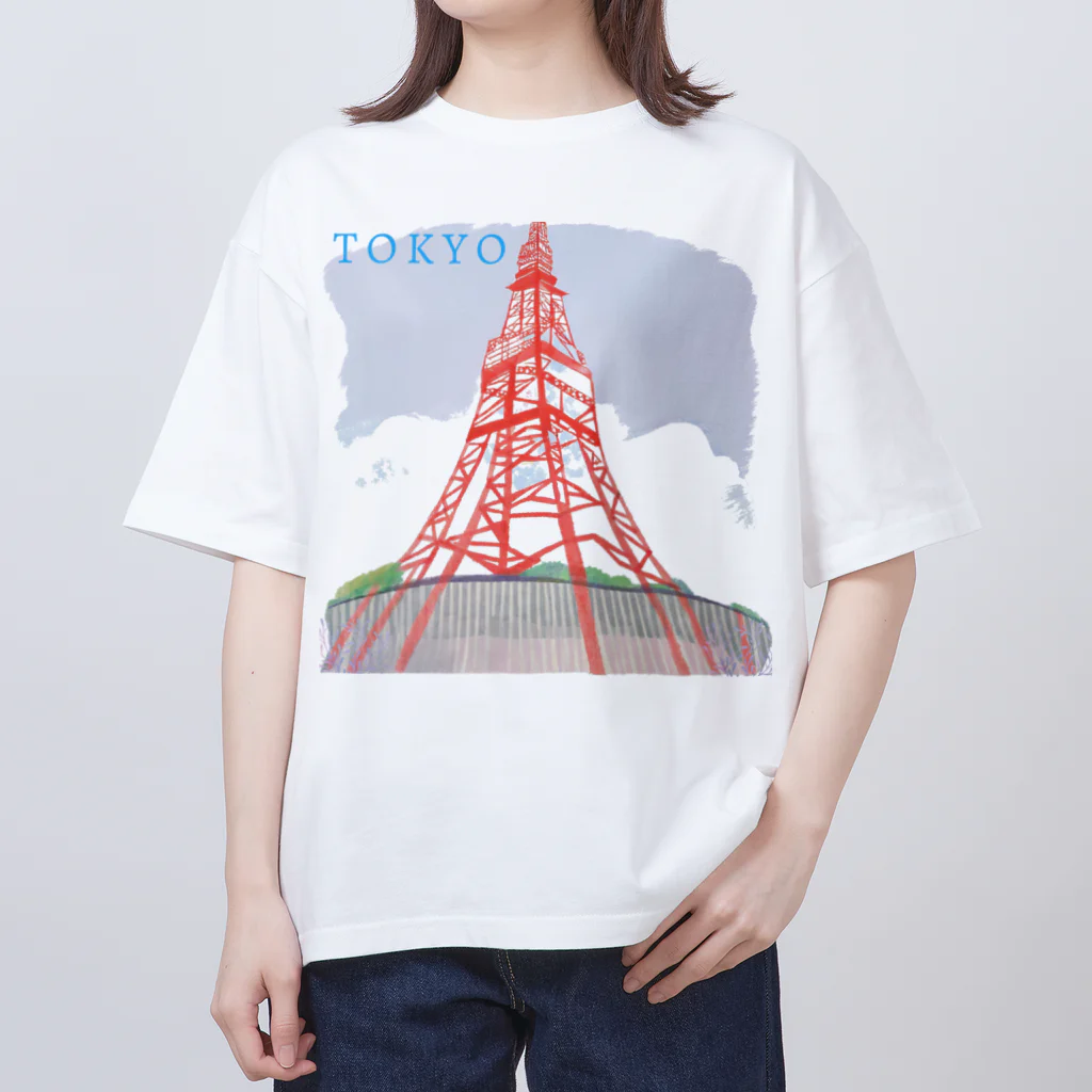 JapanのTOKYO_01 オーバーサイズTシャツ