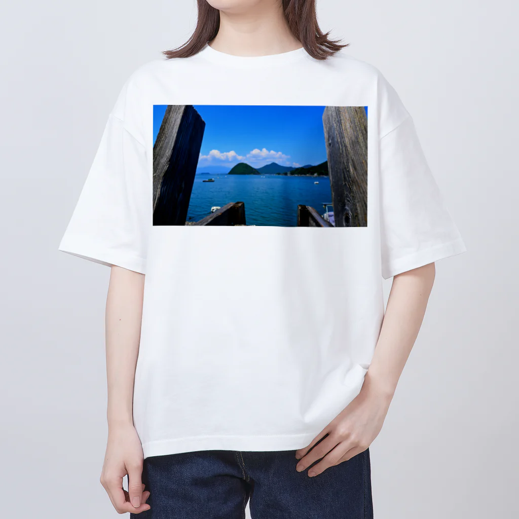 kazuyaの夏の湖 オーバーサイズTシャツ