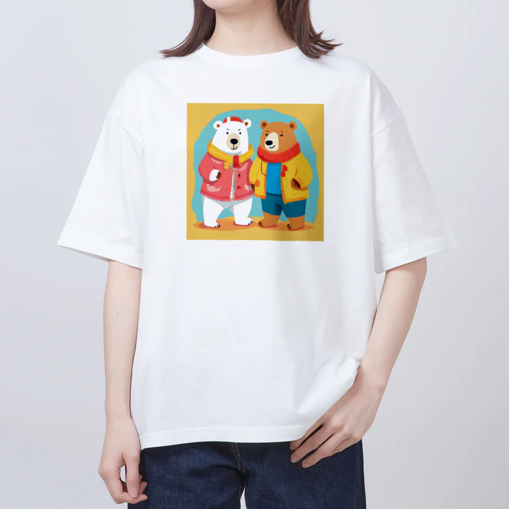 shima shopのクマーズ オーバーサイズTシャツ