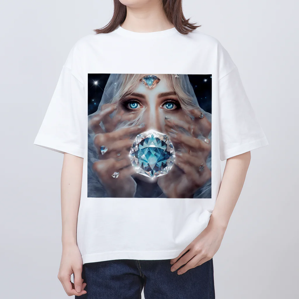 Ri-2のダイヤモンド女性と神秘 Oversized T-Shirt