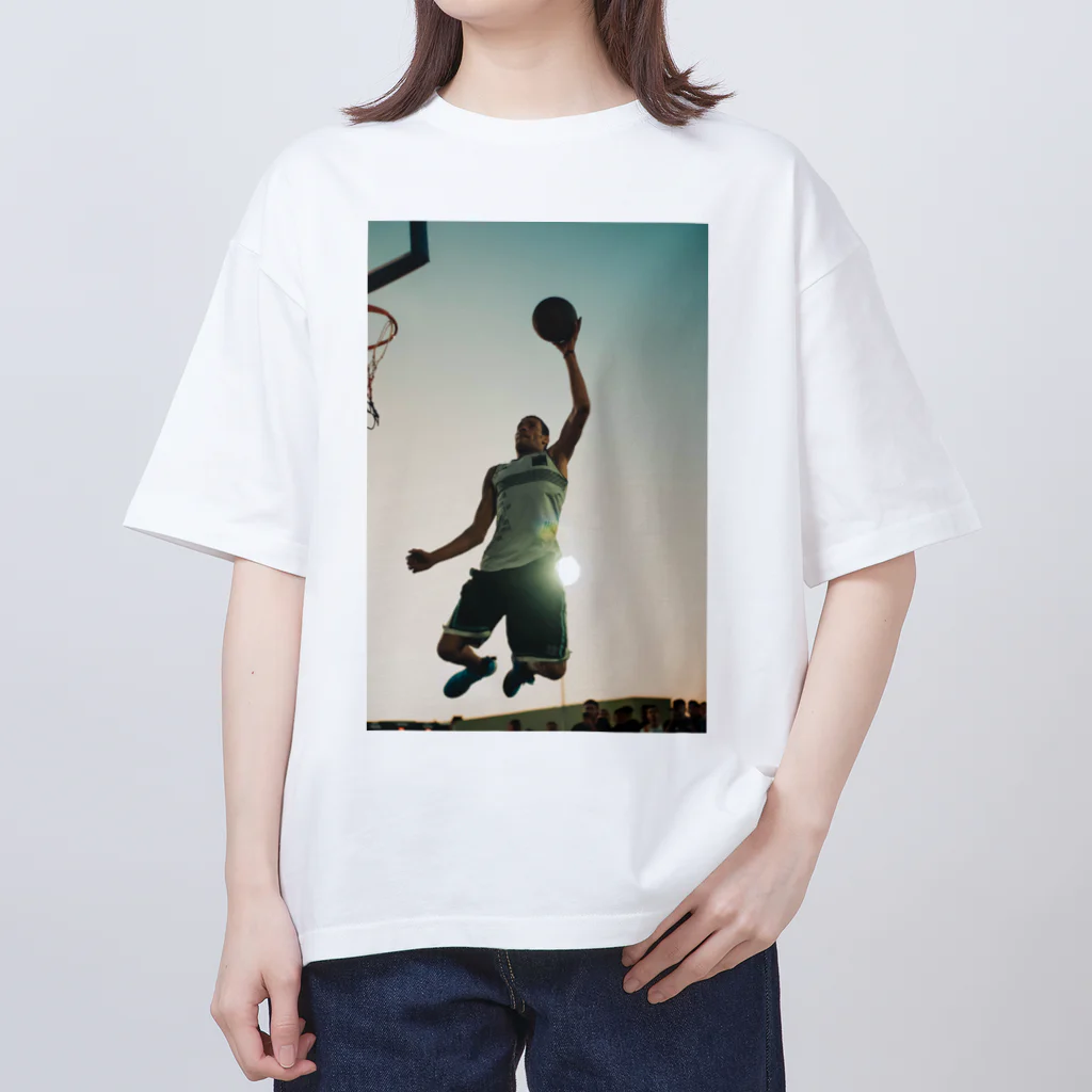 konoha-kamereonnのfly high! オーバーサイズTシャツ