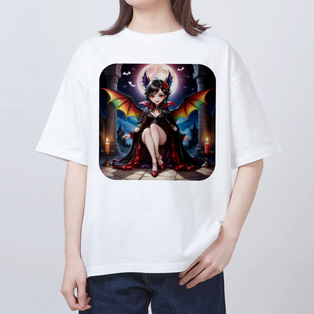 NexDreamの妖精のハロウィンフェス（吸血鬼） Oversized T-Shirt