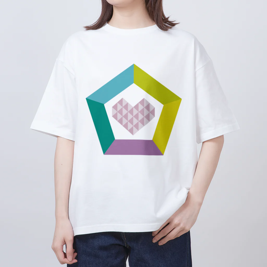 Hlllabの心の支え Oversized T-Shirt