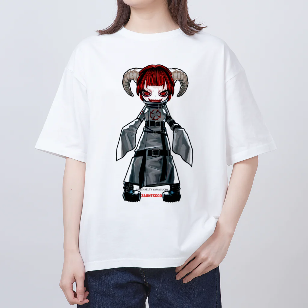 🩸ハロウィンホラー ⛓ゾウンテッ子🐏かわいいお化け屋敷VTuber🩸のゾウンテッ子  Oversized T-Shirt