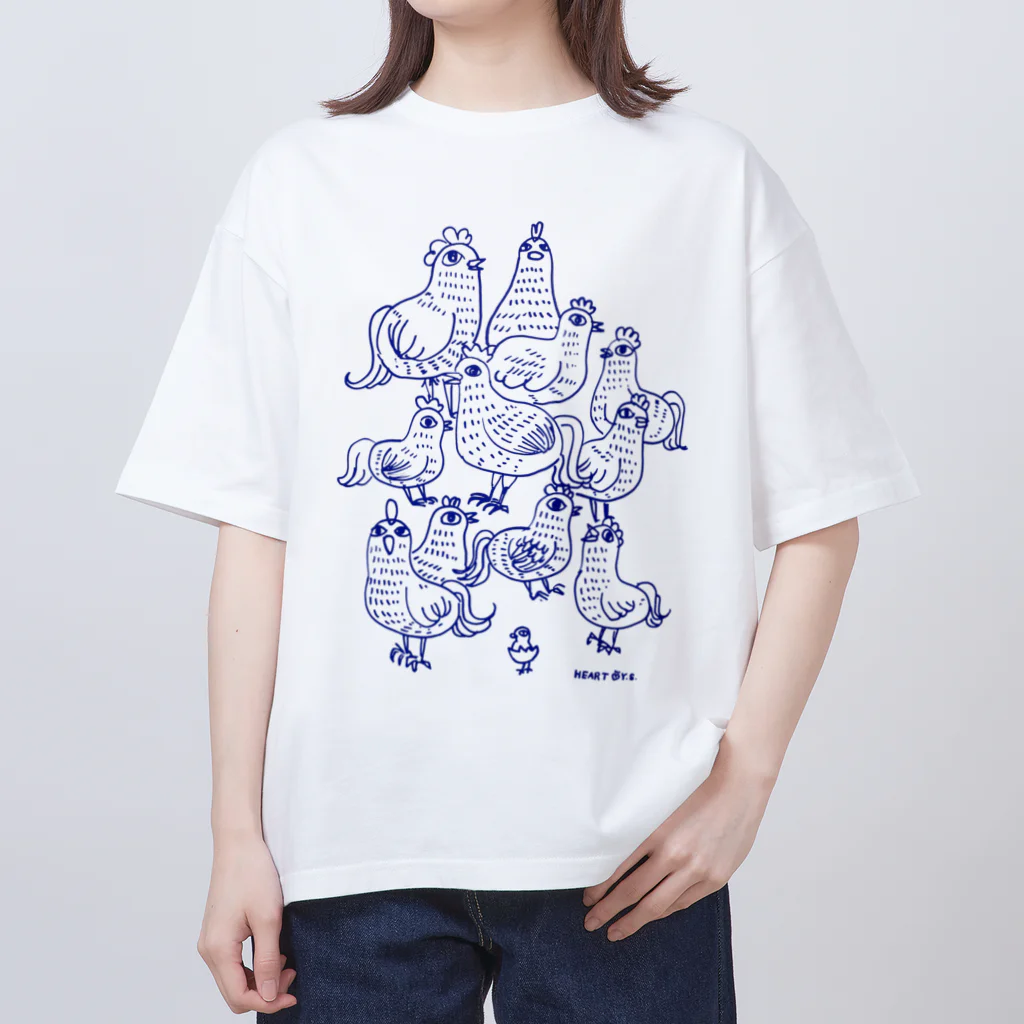 雲スタジオ (Studio Kumo)のぐんけいず/Gunkeizu Oversized T-Shirt