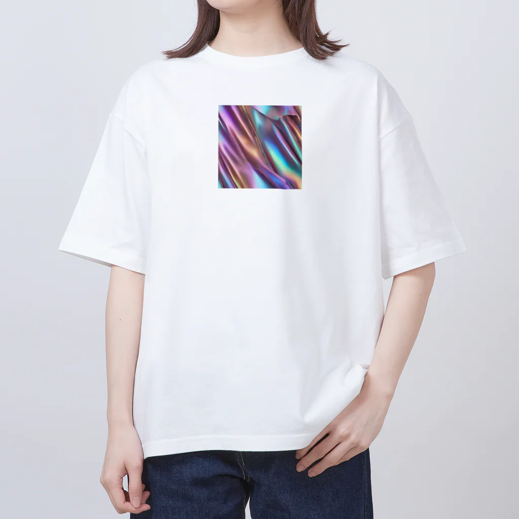 NYANKOのメタリック Oversized T-Shirt