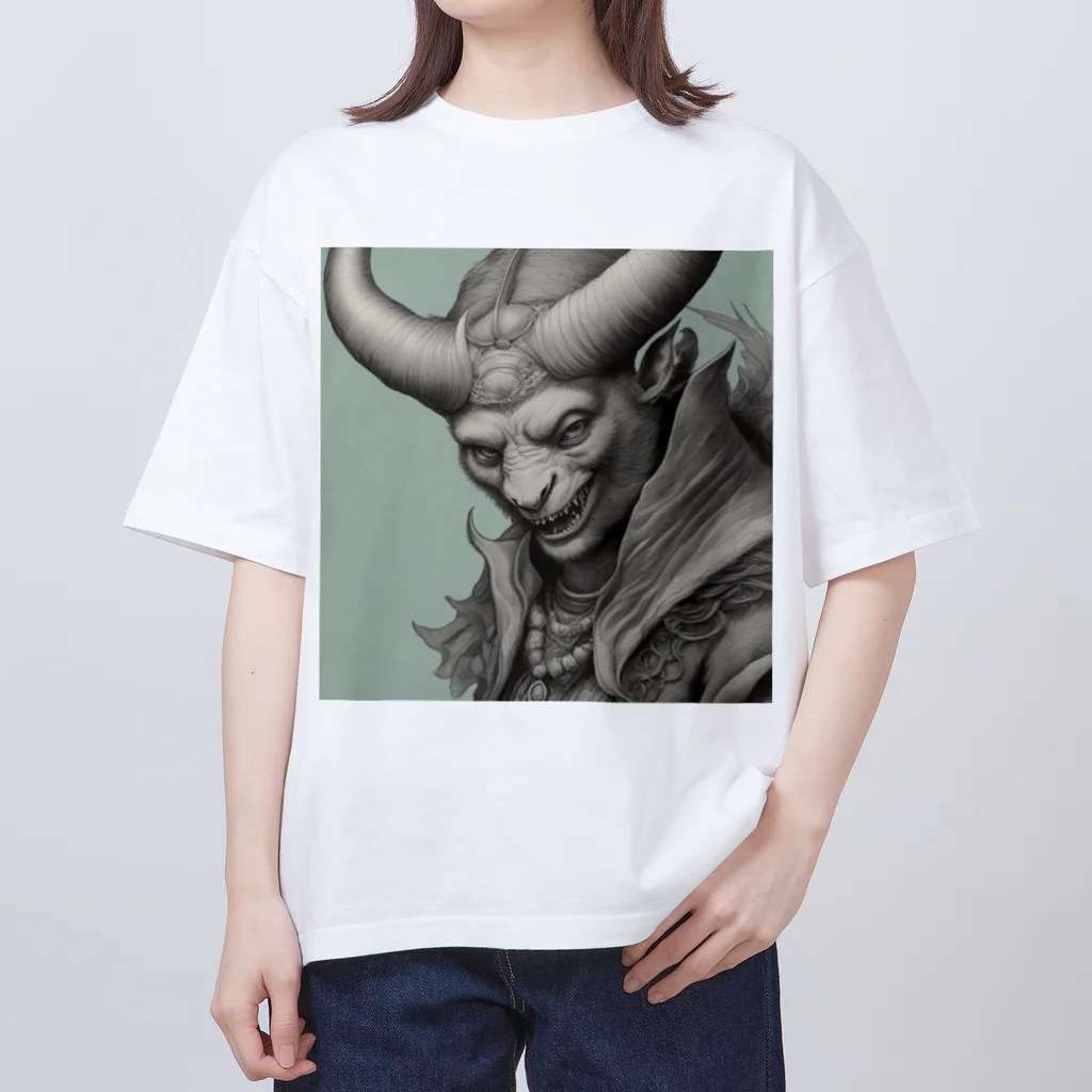 kawachi-sanのnezu King オーバーサイズTシャツ