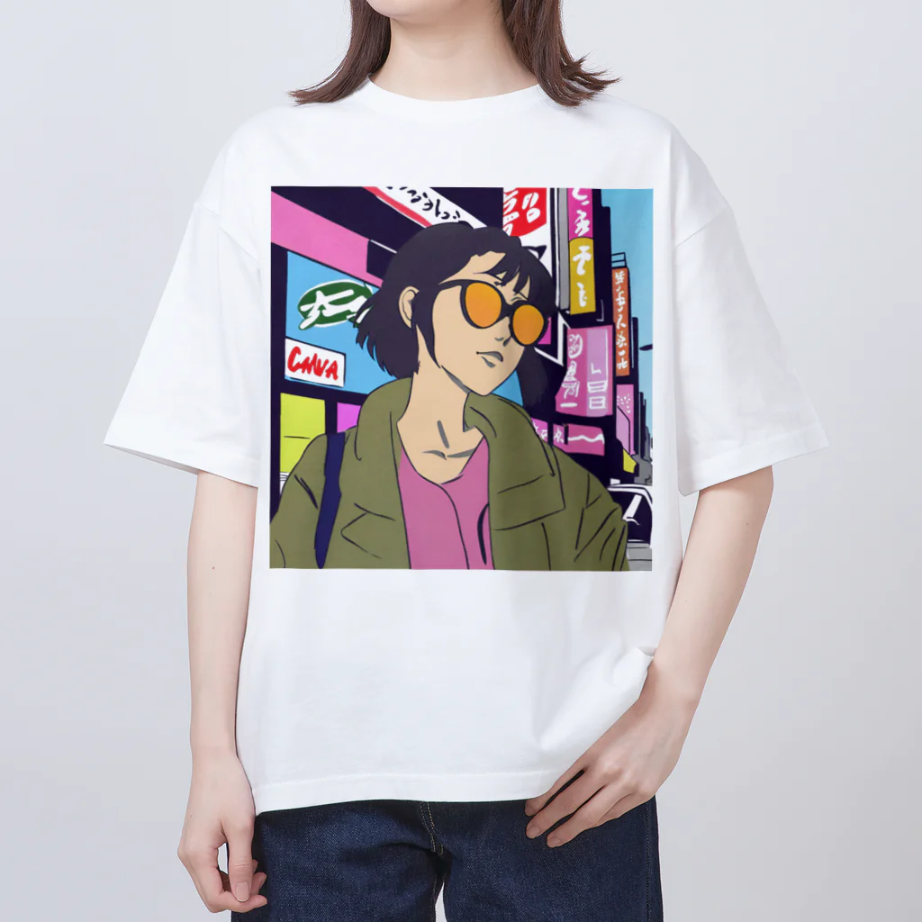 sunglass girlのsunglass girl 街編 オーバーサイズTシャツ