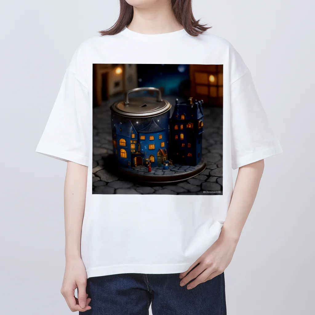 ChromastrAlの 星空缶 オーバーサイズTシャツ