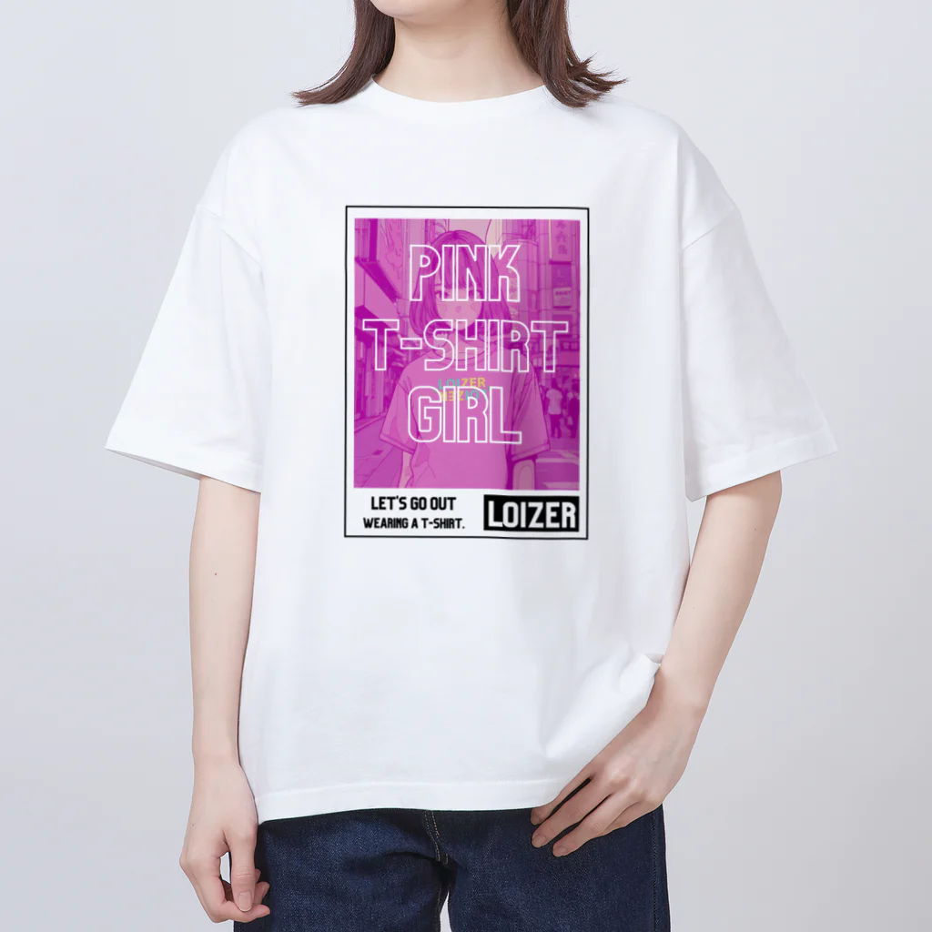 LOIZER shopのT-shirt girl オーバーサイズTシャツ