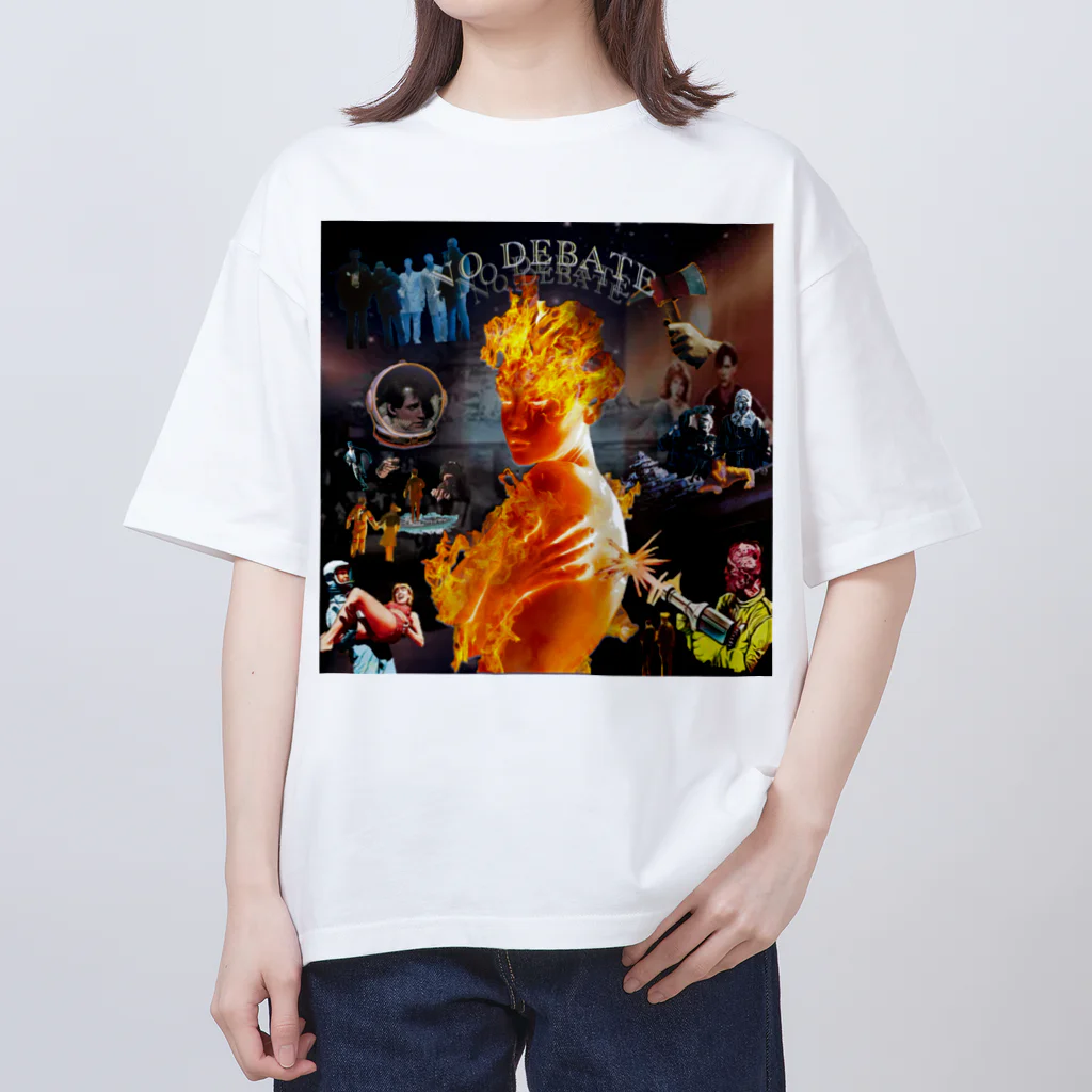 No Debate inc.のJust Ballin now オーバーサイズTシャツ