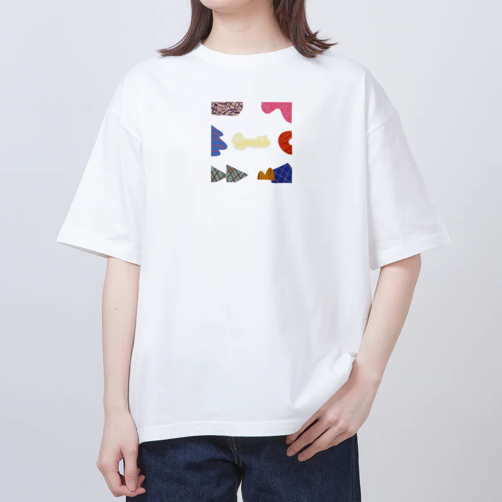 ank110275のくりあな仕上げ オーバーサイズTシャツ