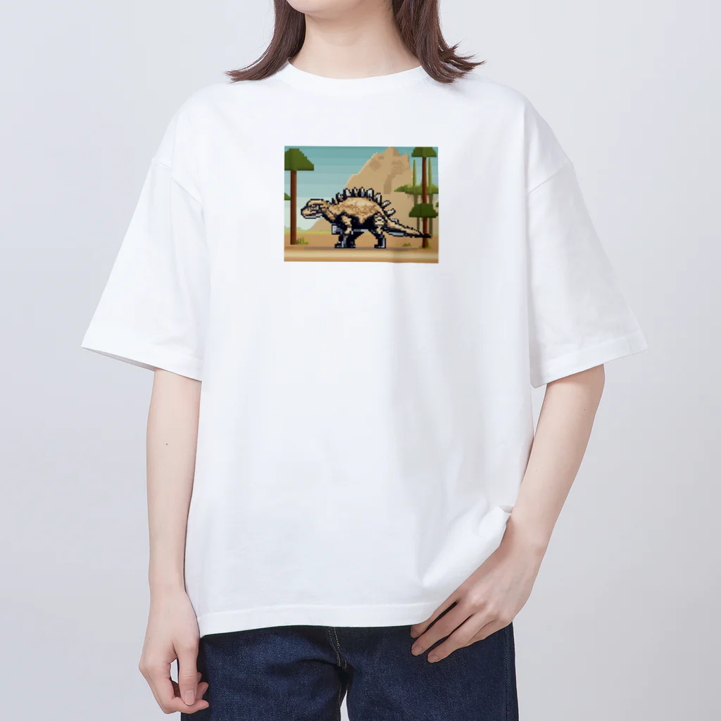 iikyanの恐竜⑨ オーバーサイズTシャツ