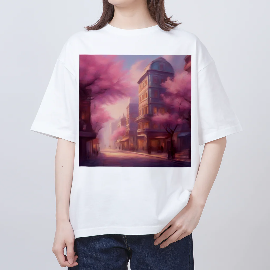 hanabi871の街 Oversized T-Shirt