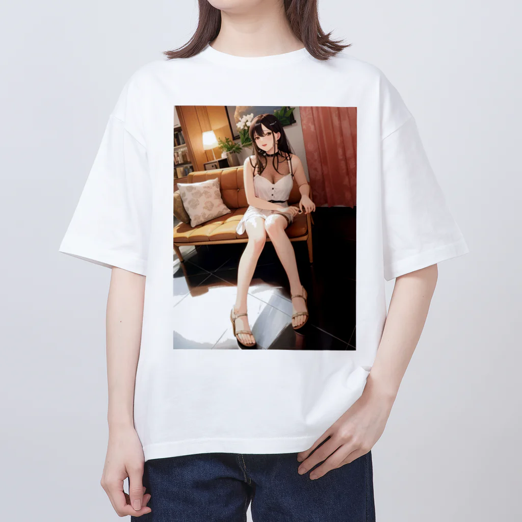 咲夜の隠れ家の二次元大人のお姉さんシリーズ4 オーバーサイズTシャツ