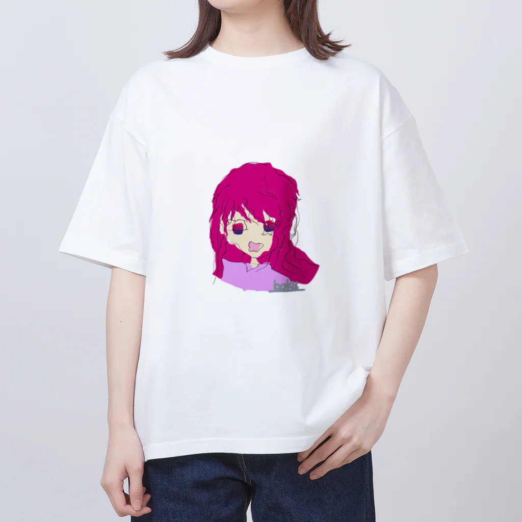 僕のshopの歪みちゃん オーバーサイズTシャツ