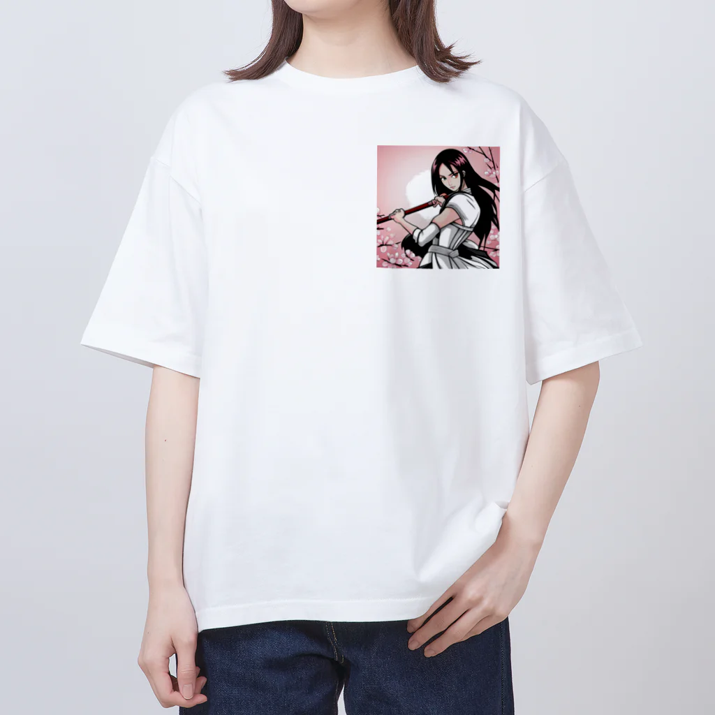 maco9486の女戦士 オーバーサイズTシャツ