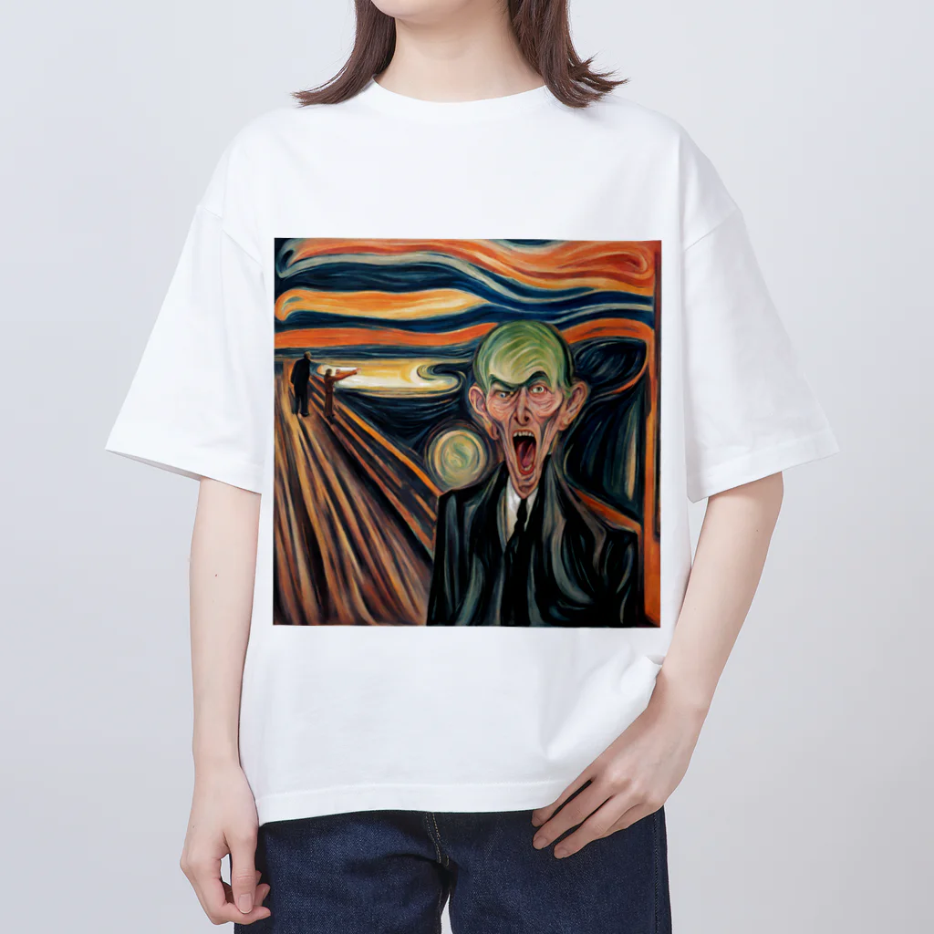 keita0820の店のおっさんサラリーマンの叫び Oversized T-Shirt