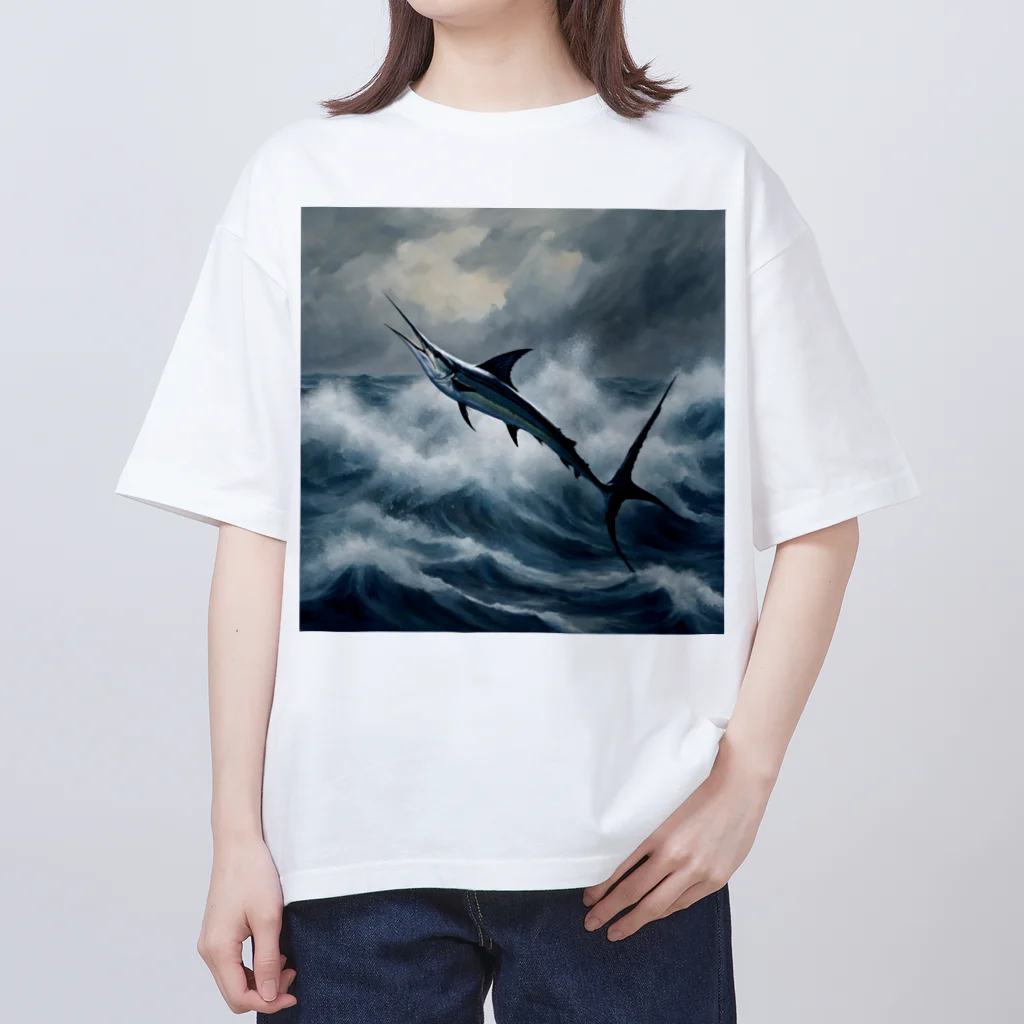 maeken work shopipのカジキ Oversized T-Shirt