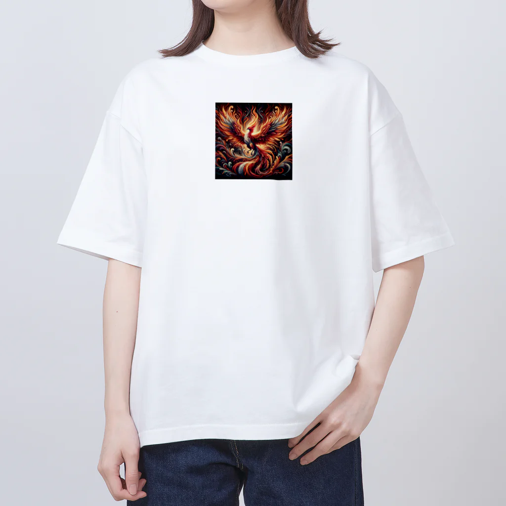 ROCKSWEBの火の鳥 Oversized T-Shirt