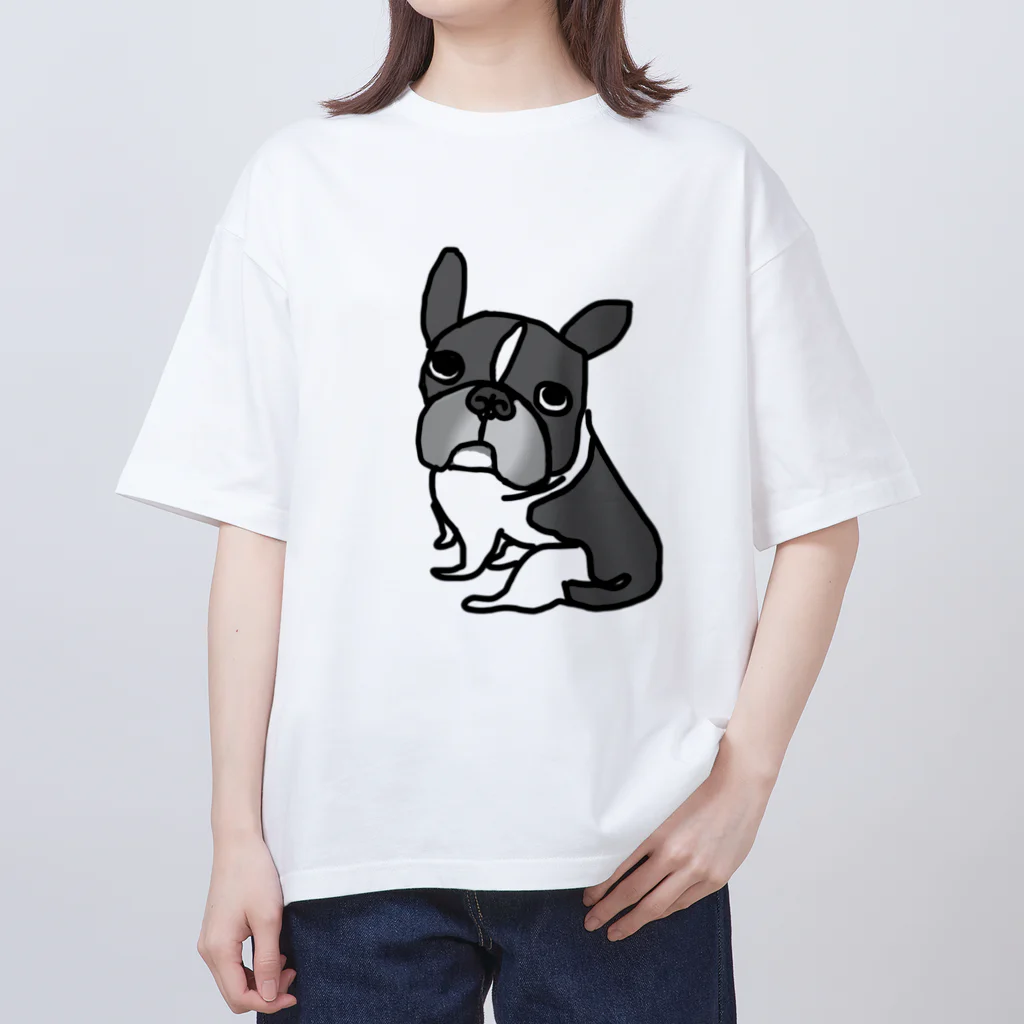 ひらいんさいどのブルオさん オーバーサイズTシャツ