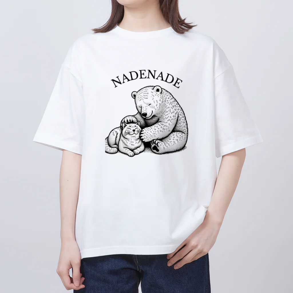 WhiteGrizzlyのNADENADE Oversized T-Shirt