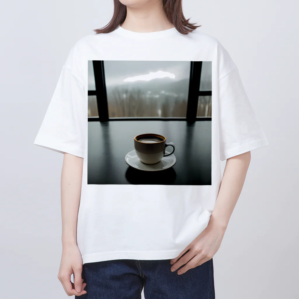 ミウ&ゆうの部屋のcoffee Time オーバーサイズTシャツ