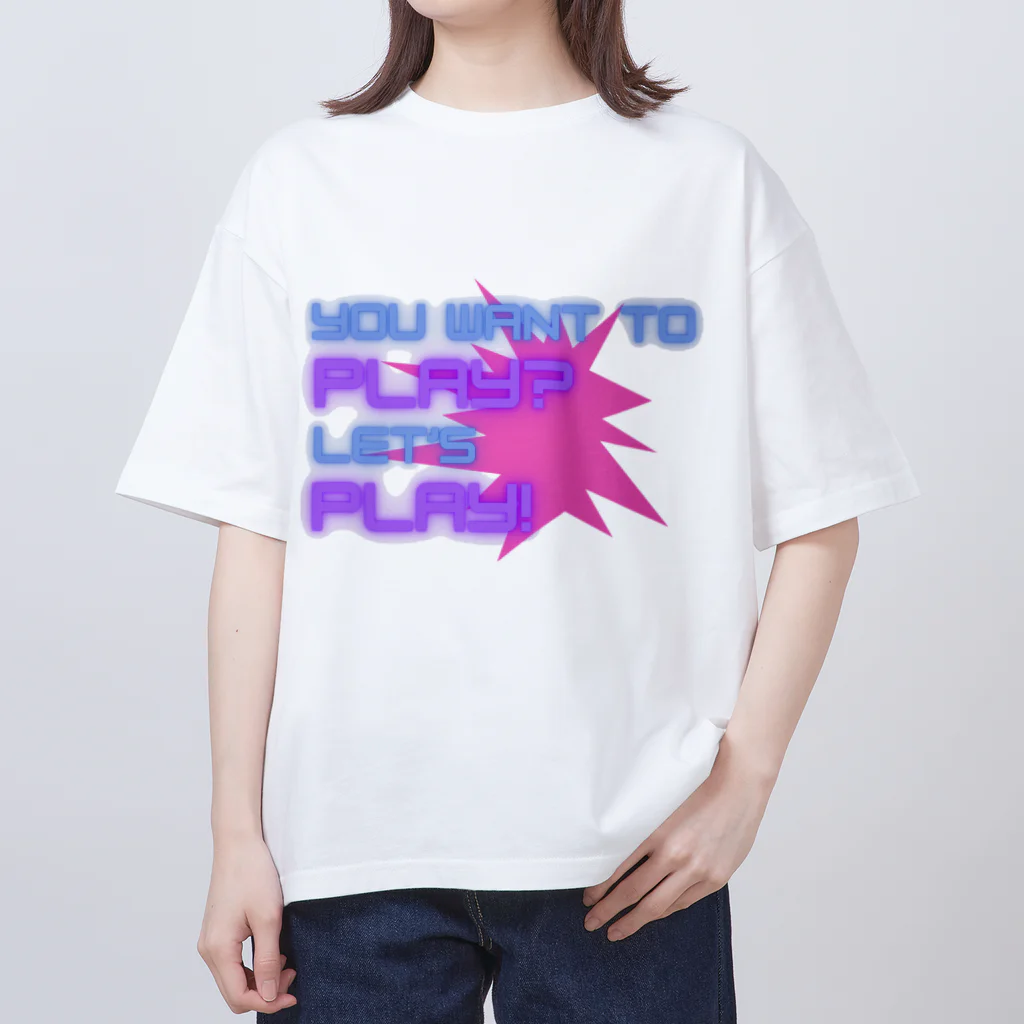 P4R4D0XパラドックスのYOU WANT TO PLAY? オーバーサイズTシャツ